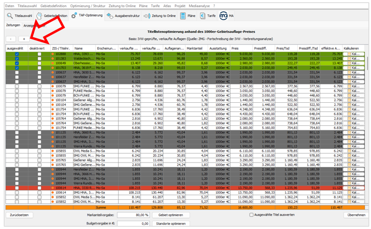 Halbautomatische Optimierung 2