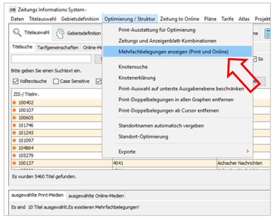 Mehrfachbelegungen 1